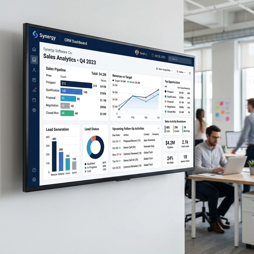 CRM Software Development & Lead Systems