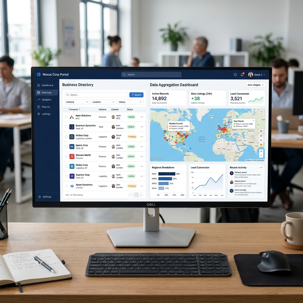 Web Portal Design & Directory Aggregation