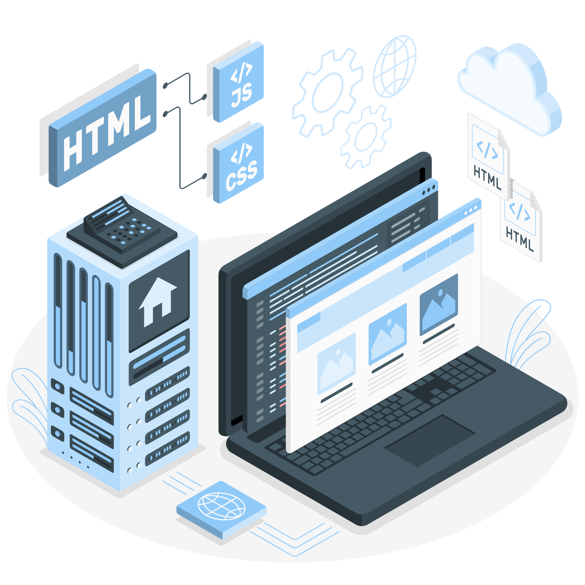 Vinayak Creation Static Website Design Service In Ahmedabad